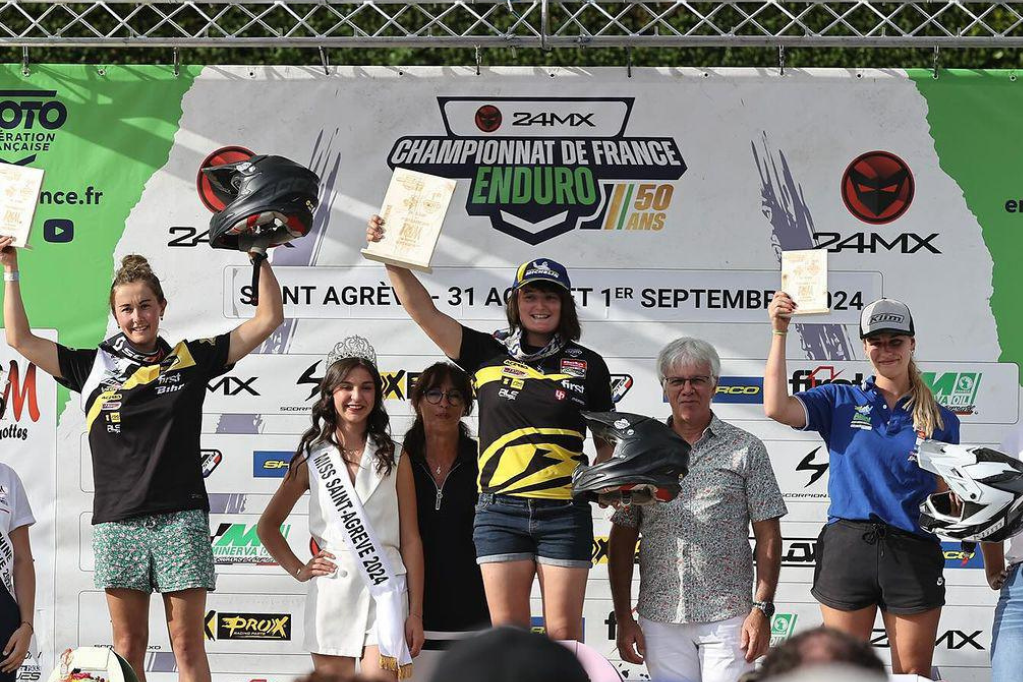 Enduro France : Justine Martel doubles the bet