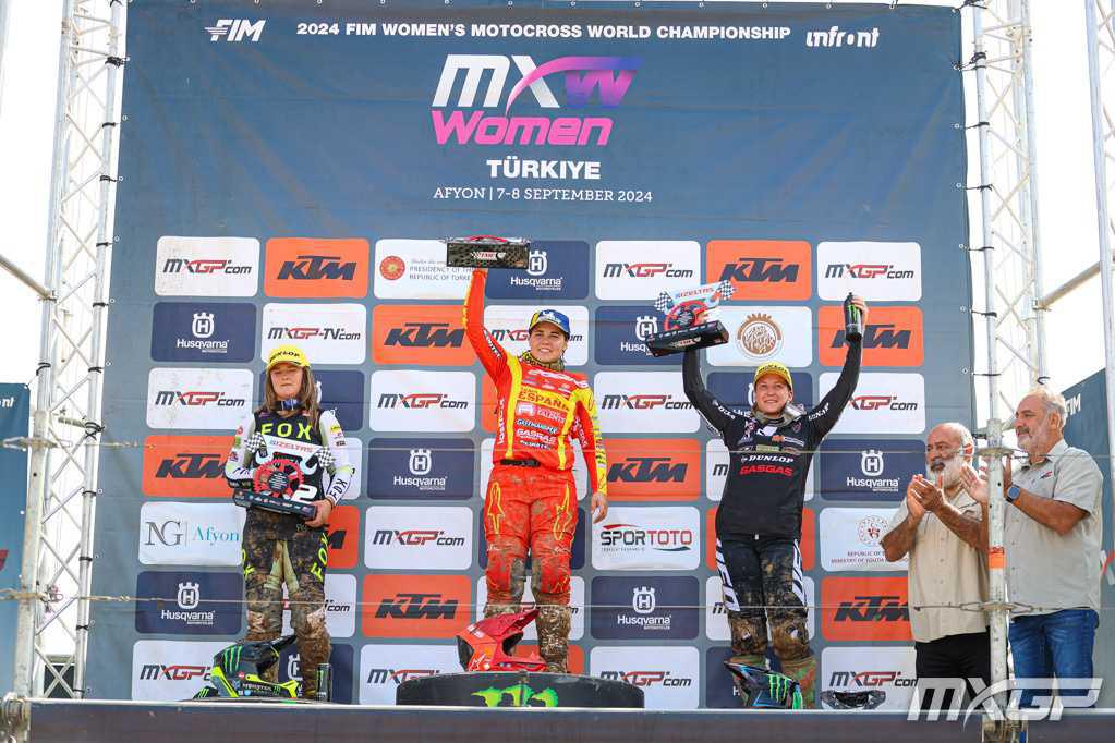 Lotte van Drunen becomes the youngest rider to win the WMX World Championship